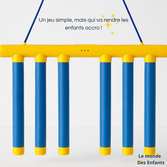 Jeu de défi – Bâtons qui tombent | Jouet de capture de bâtons pour enfants | Entraînement à la réactivité | Jouet éducatif interactif parent-enfant | Jeu sportif